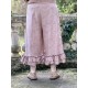 pants GOYAVE Vintage pink liberty cotton Les Ours - 9