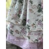 dress tunic ROSELLE Almond floral cotton voile Les Ours - 17