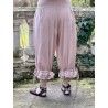 panty / pants ROBERT Vintage pink cotton voile Les Ours - 4