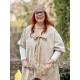 veste SAPATE popeline de coton Liberty beige rosé Les Ours - 9