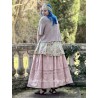 skirt AMANDE Vintage pink liberty cotton Les Ours - 5