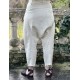 pantalon sarouel 11409 MAJVI lin Bone white Ewa i Walla - 10