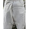 pantalon sarouel 11409 MAJVI lin Bone white Ewa i Walla - 17