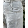 pantalon sarouel 11409 MAJVI lin Bone white Ewa i Walla - 18