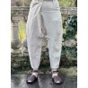 pantalon sarouel 11409 MAJVI lin Bone white Ewa i Walla - 7