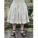 skirt 22210 JACKIE Cream greig cotton Ewa i Walla - 1