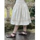 skirt 22210 JACKIE Cream greig cotton Ewa i Walla - 3