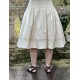 skirt 22210 JACKIE Cream greig cotton Ewa i Walla - 4