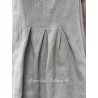 short dress ELOISE Verbena woven cotton Les Ours - 14