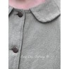 reversible jacket PEPINO Verbena woven cotton Les Ours - 23