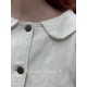 reversible jacket PEPINO Ecru woven cotton Les Ours - 14