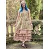 short dress LEA Almond floral cotton voile Les Ours - 6