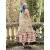 short dress LEA Almond floral cotton voile Les Ours - 7