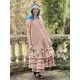 short dress LEA Almond floral cotton voile Les Ours - 8