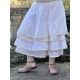 skirt / petticoat MADELEINE Ecru organza Les Ours - 8