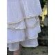 skirt / petticoat MADELEINE Ecru organza Les Ours - 13