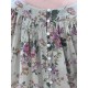 dress tunic LIME Almond floral cotton voile Les Ours - 14