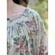 dress tunic LIME Almond floral cotton voile Les Ours - 15