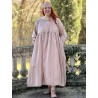 dress SAMAYA Vintage pink waffle cotton Les Ours - 1