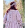 dress SAMAYA Vintage pink waffle cotton Les Ours - 4