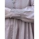 dress SAMAYA Vintage pink waffle cotton Les Ours - 13