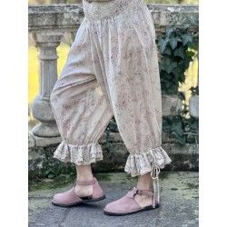 panty / pantalon ROBERT voile de coton Liberty beige rosé