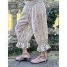 panty / pantalon ROBERT voile de coton Liberty beige rosé Les Ours - 1