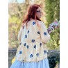blouse 44956 GUNBORG Blue flower cotton Ewa i Walla - 11