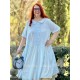 robe 55850 LEA voile sushi Ice blue Ewa i Walla - 3