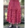 skirt / petticoat SELENA raspberry cotton voile Les Ours - 18