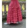 skirt / petticoat SELENA raspberry cotton voile Les Ours - 4