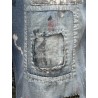 overalls Benjamin in Washed Indigo Magnolia Pearl - 34