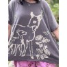 T-shirt Little Deer in Ozzy Magnolia Pearl - 14