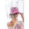 chapeau Poe in Azalea Calico Magnolia Pearl - 14