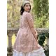dress tunic GENET Vintage pink liberty cotton Les Ours - 2