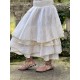 skirt / petticoat MADELEINE Ecru organza Les Ours - 2