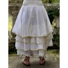 skirt / petticoat MADELEINE Ecru organza Les Ours - 3