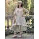 short dress LEA Pink beige liberty cotton voile Les Ours - 5