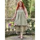 short dress ELOISE Verbena woven cotton Les Ours - 6