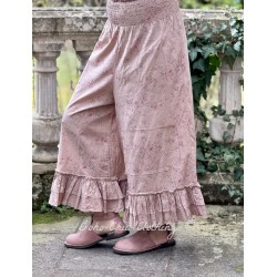 pants GOYAVE Vintage pink liberty cotton Les Ours - 1