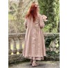 dress / wrap jacket LOUISE Vintage pink waffle cotton Les Ours - 1