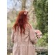 dress / wrap jacket LOUISE Vintage pink waffle cotton Les Ours - 1