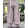 pants GUS Vintage pink liberty cotton poplin Les Ours - 8