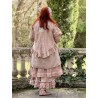 short dress ELOISE Vintage pink liberty cotton poplin Les Ours - 1