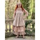 short dress ELOISE Vintage pink liberty cotton poplin Les Ours - 1