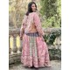 skirt Friendship in Guava Patchwork Magnolia Pearl - 9