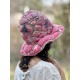 chapeau Poe in Azalea Calico