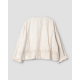 jacket 66751 ELERI Cream greig cotton Ewa i Walla - 4
