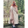 robe LITCHI popeline de coton Liberty beige rosé Les Ours - 12