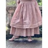 skirt AMANDE Vintage pink liberty cotton Les Ours - 1